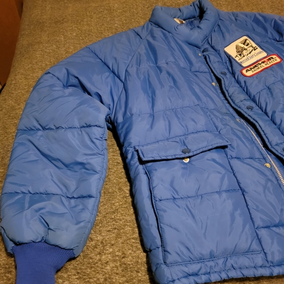 Blue Puffer Jacket - Picture 3 of 8